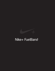Bruksanvisning Nike+ FuelBand Aktivitetsspårare