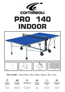 Mode d’emploi Cornilleau Pro 140 Indoor Table de tennis de table