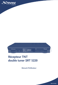 Mode d’emploi Strong SRT 5220 Récepteur numérique