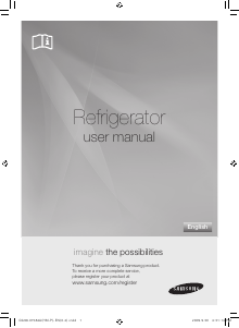 Manual Samsung RSH1NTPE Fridge-Freezer