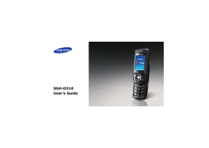 Handleiding Samsung SGH-D510S Mobiele telefoon