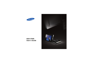 Handleiding Samsung SGH-F500 Mobiele telefoon