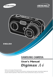 Handleiding Samsung Digimax A4 Digitale camera