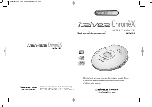 Mode d’emploi iRiver iMP-150 ChromeX Lecteur CD portable
