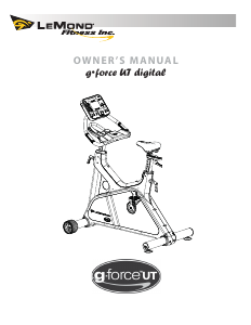 Manual de uso LeMond G-FORCE UT Bicicleta estática