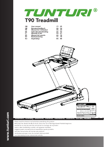 Handleiding Tunturi T90 Loopband