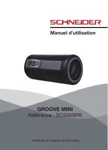 Manual Schneider SC500SPK Speaker