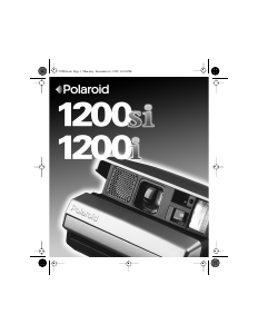 Manual Polaroid 1200si Camera