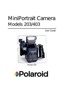 Manual Polaroid MiniPortrait 203 Camera