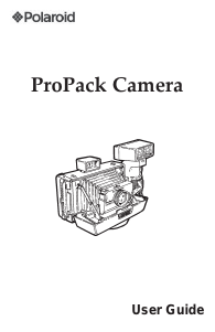 Handleiding Polaroid ProPack Camera