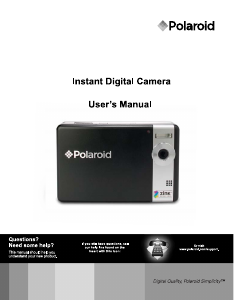 Handleiding Polaroid Instant Digitale camera