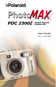 Manual Polaroid PDC 2300 Z PhotoMax Digital Camera