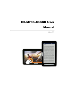 Manual Hipstreet HS-M700 4GBBK E-Reader