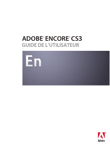 Mode d’emploi Adobe Encore CS3