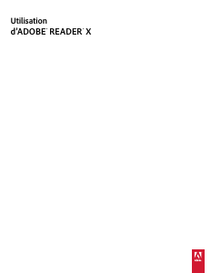 Mode d’emploi Adobe Reader X