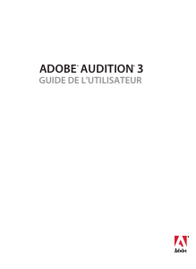 Mode d’emploi Adobe Audition 3