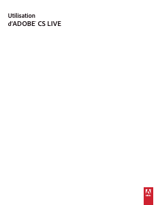 Mode d’emploi Adobe CS Live