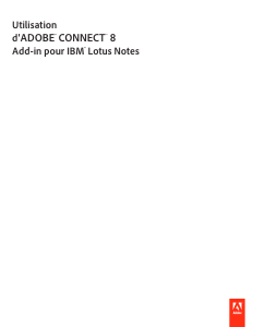 Mode d’emploi Adobe Connect 8 (IBM Lotus Notes)