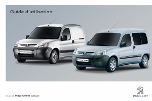 Mode d’emploi Peugeot Partner Origin (2011)