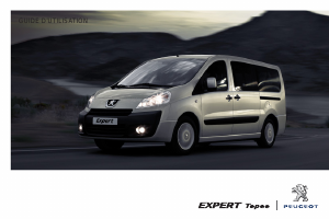 Mode d’emploi Peugeot Expert Tepee (2011)