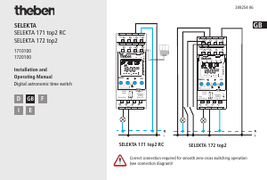 Manual Theben Selekta 171 top2 RC Time Switch