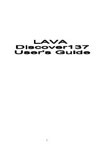 Manual Lava Discover 137 Mobile Phone