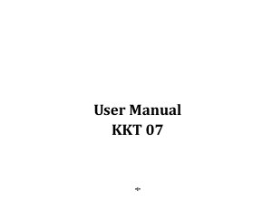 Manual Lava KKT 07 Mobile Phone