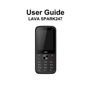 Manual Lava Spark 247 Mobile Phone