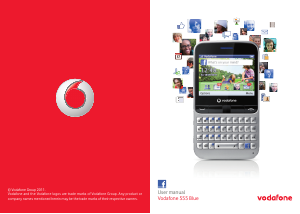 Bruksanvisning Vodafone 555 Mobiltelefon