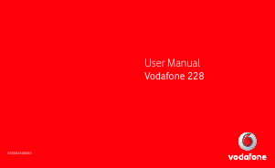 Handleiding Vodafone 228 Mobiele telefoon