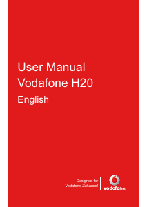 Handleiding Vodafone H20 Mobiele telefoon