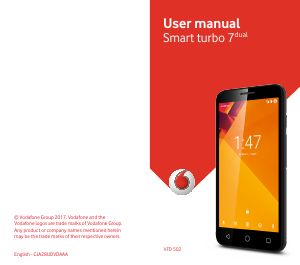 Manual Vodafone VFD 502 Smart Turbo 7 Dual Mobile Phone