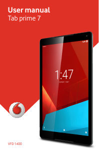Handleiding Vodafone VFD 1400 Tab Prime 7 Tablet