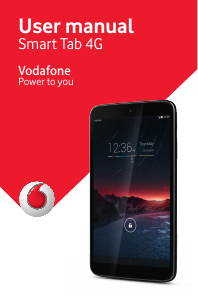 Handleiding Vodafone Smart Tab 4G Tablet