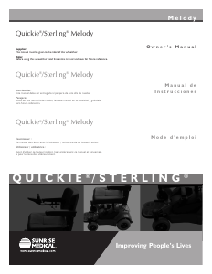 Manual de uso Quickie Melody Silla de ruedas eléctrica