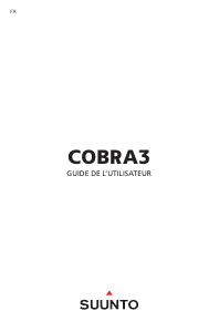 Mode d’emploi Suunto Cobra 3 Ordinateur de plongée
