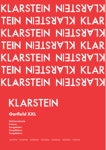 Handleiding Klarstein 10035210 Garfield XXL Vriezer