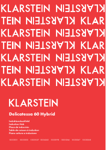 Manual de uso Klarstein 10035268 Delicatessa 60 Hybrid Placa