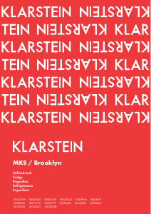Manual de uso Klarstein 10035226 Brooklyn Refrigerador