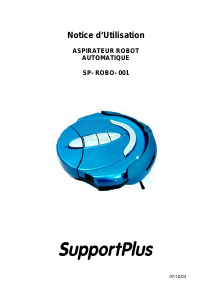 Mode d’emploi SupportPlus SP-ROBO-001 Aspirateur