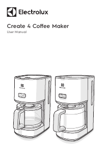 Manual Electrolux E4CM1-4ST Create 4 Cafetieră
