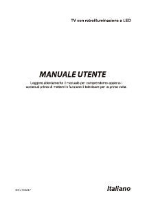 Manuale Hisense 42K320U LED televisore