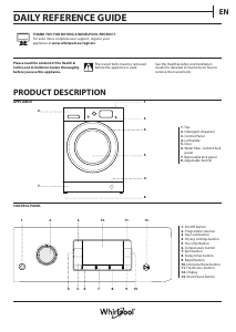 Handleiding Whirlpool FWDD 1071682WBV UK N Was-droog combinatie