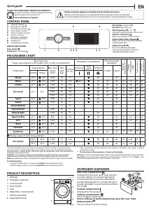 Manual Whirlpool FFB 7438 WV UK Washing Machine