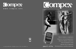 Mode d’emploi Compex Sport Elite Electrostimulator