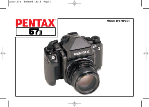 Mode d’emploi Pentax 67II Camera