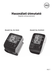 Használati útmutató Health Assure HL158JA Vérnyomásmérő