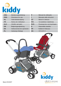 Handleiding Kiddy Click n Move Kinderwagen