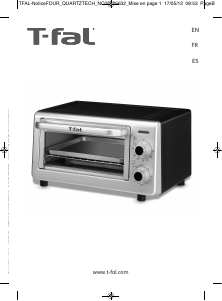 Manual Tefal OF160850 Uno S Oven
