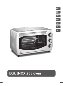 Manual Tefal OF504E66 Equinox Oven